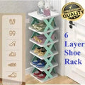 | 6 Layer shoes rack for home plastic | Foldable shoe rack | Plastic Shoe Rack | Smart Shoe Rack